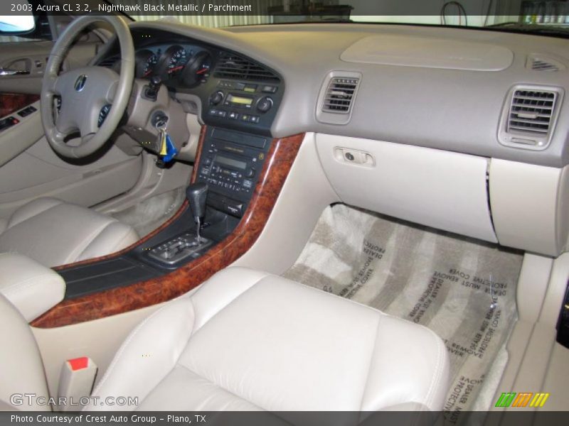Nighthawk Black Metallic / Parchment 2003 Acura CL 3.2