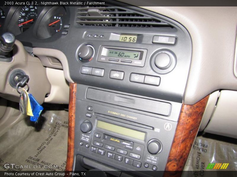 Nighthawk Black Metallic / Parchment 2003 Acura CL 3.2