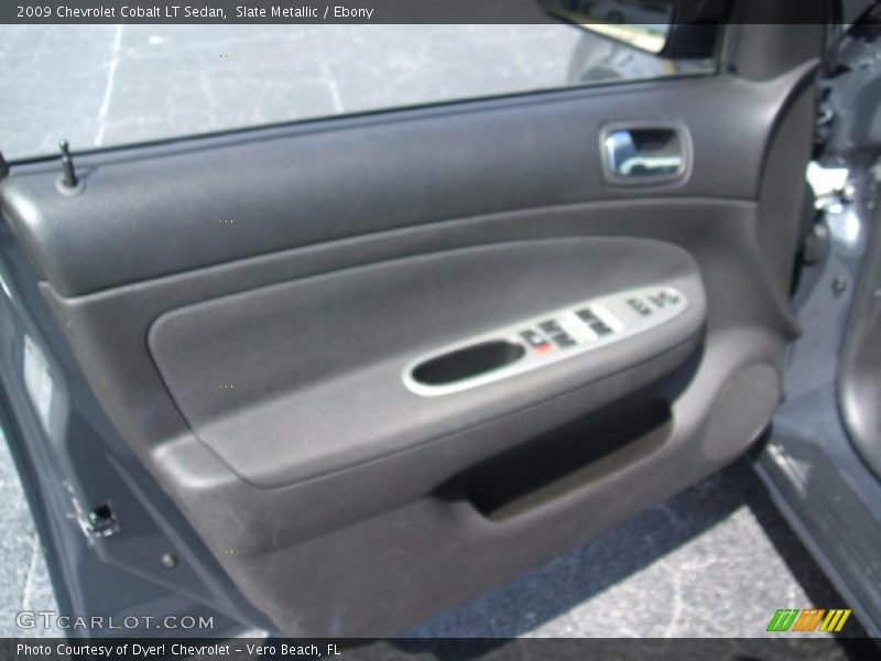 Slate Metallic / Ebony 2009 Chevrolet Cobalt LT Sedan