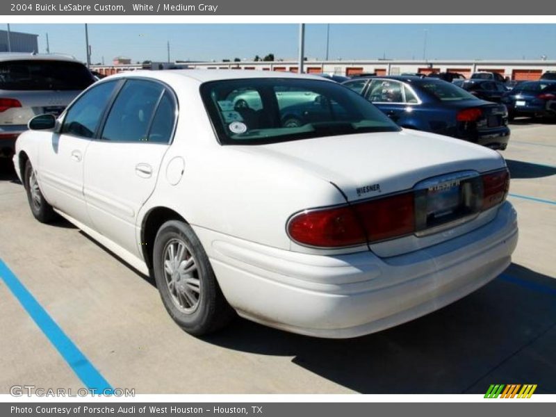 White / Medium Gray 2004 Buick LeSabre Custom