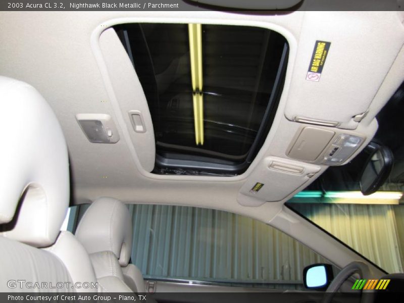 Nighthawk Black Metallic / Parchment 2003 Acura CL 3.2