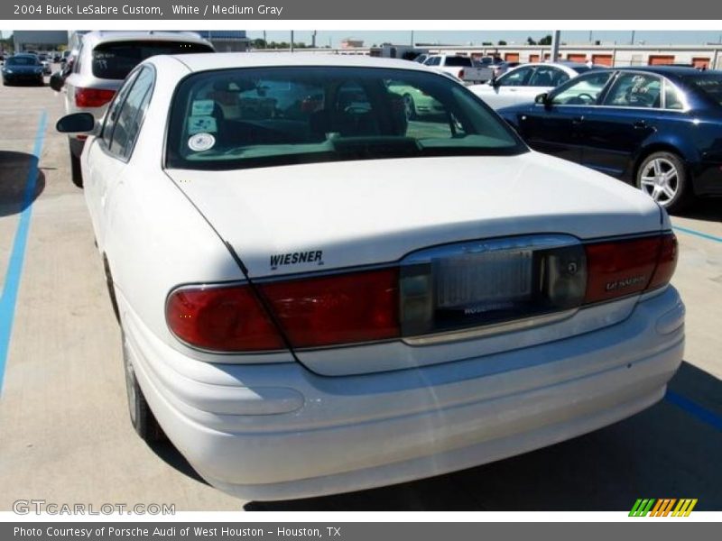 White / Medium Gray 2004 Buick LeSabre Custom