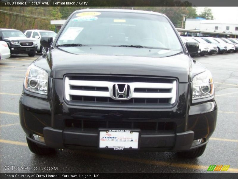 Formal Black / Gray 2008 Honda Pilot EX 4WD