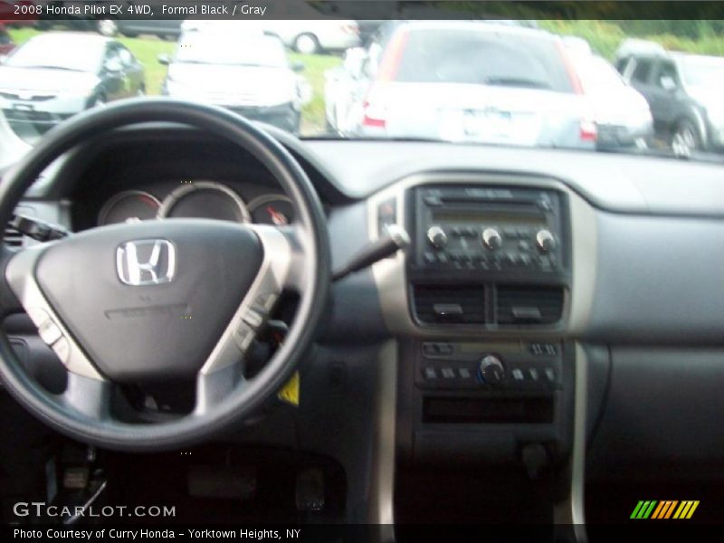 Formal Black / Gray 2008 Honda Pilot EX 4WD
