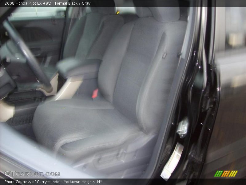 Formal Black / Gray 2008 Honda Pilot EX 4WD