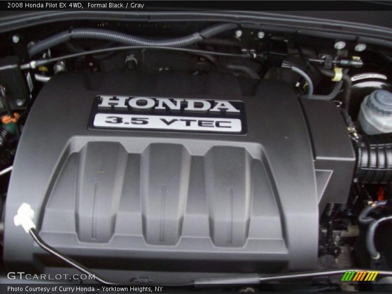 Formal Black / Gray 2008 Honda Pilot EX 4WD