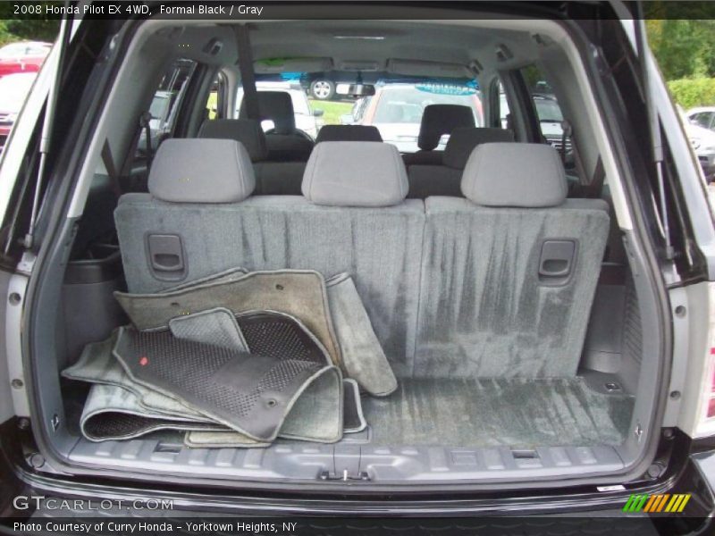 Formal Black / Gray 2008 Honda Pilot EX 4WD