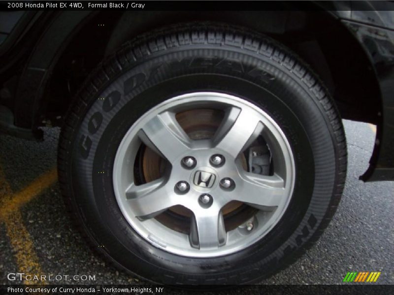 Formal Black / Gray 2008 Honda Pilot EX 4WD