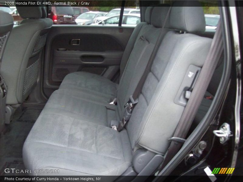 Formal Black / Gray 2008 Honda Pilot EX 4WD