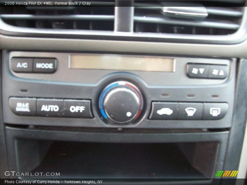 Formal Black / Gray 2008 Honda Pilot EX 4WD