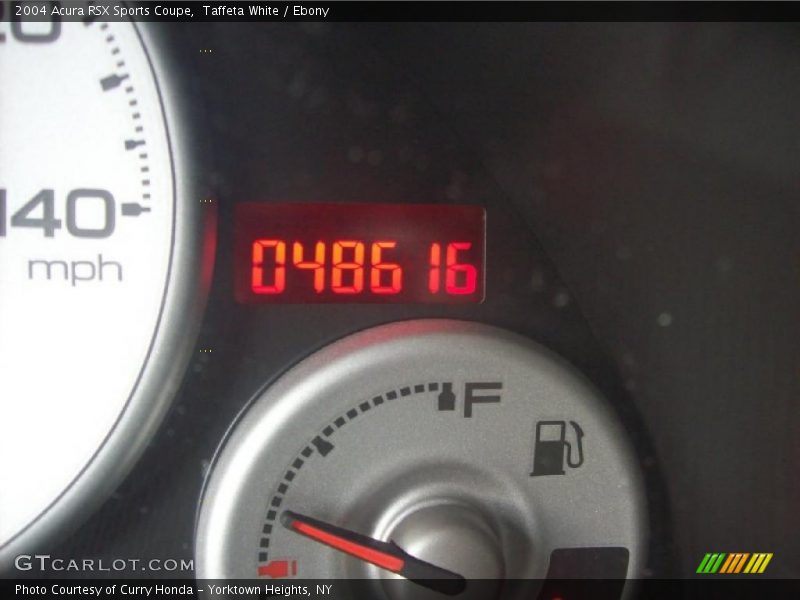 Taffeta White / Ebony 2004 Acura RSX Sports Coupe