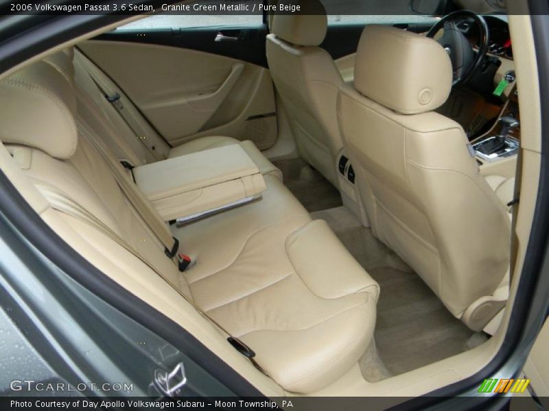 Granite Green Metallic / Pure Beige 2006 Volkswagen Passat 3.6 Sedan