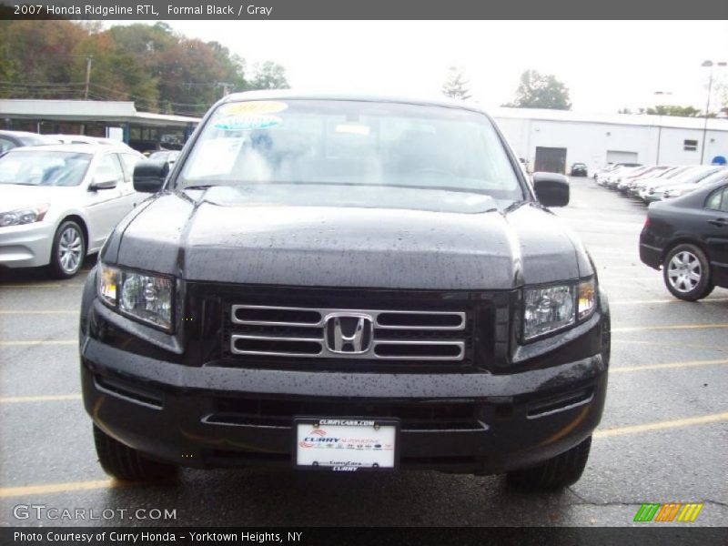 Formal Black / Gray 2007 Honda Ridgeline RTL