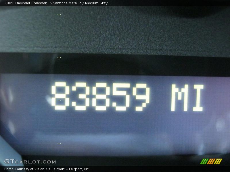 Silverstone Metallic / Medium Gray 2005 Chevrolet Uplander