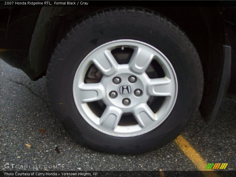 Formal Black / Gray 2007 Honda Ridgeline RTL
