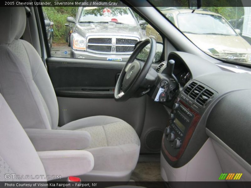 Silverstone Metallic / Medium Gray 2005 Chevrolet Uplander