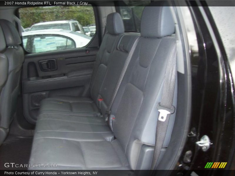 Formal Black / Gray 2007 Honda Ridgeline RTL