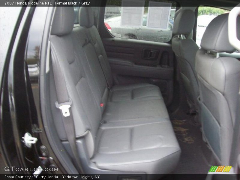 Formal Black / Gray 2007 Honda Ridgeline RTL