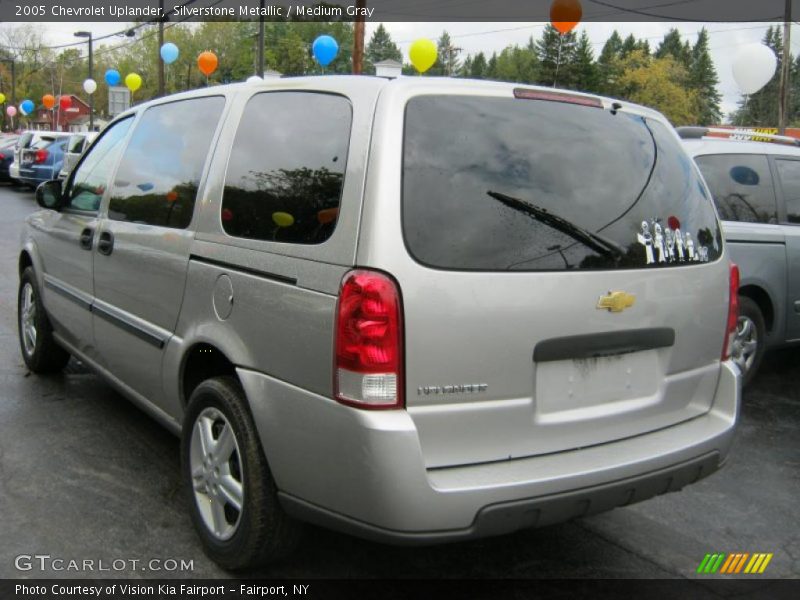 Silverstone Metallic / Medium Gray 2005 Chevrolet Uplander