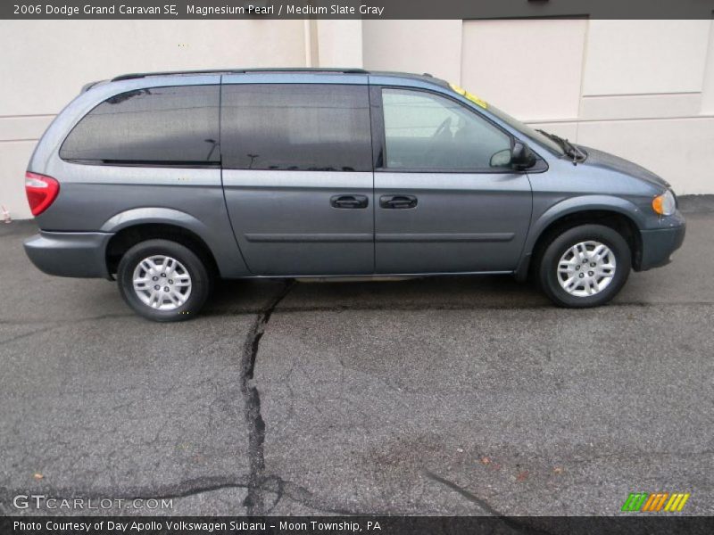 Magnesium Pearl / Medium Slate Gray 2006 Dodge Grand Caravan SE