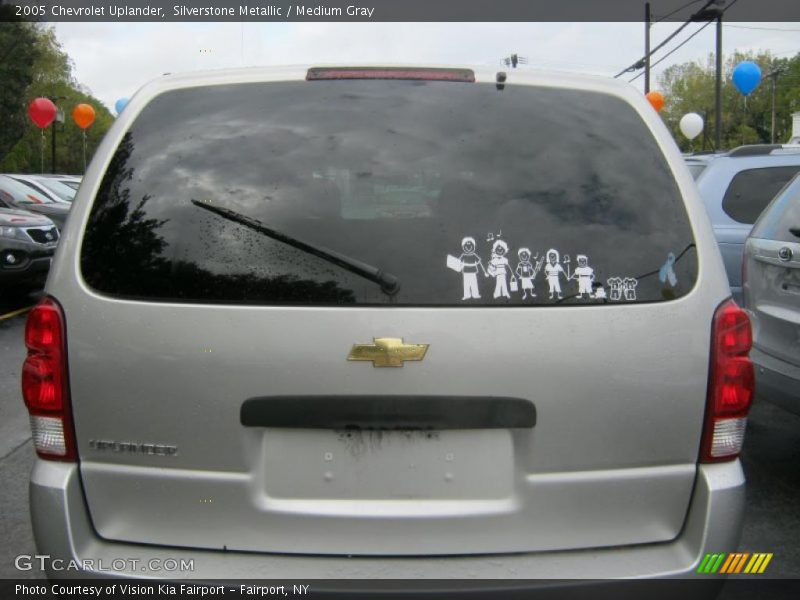 Silverstone Metallic / Medium Gray 2005 Chevrolet Uplander