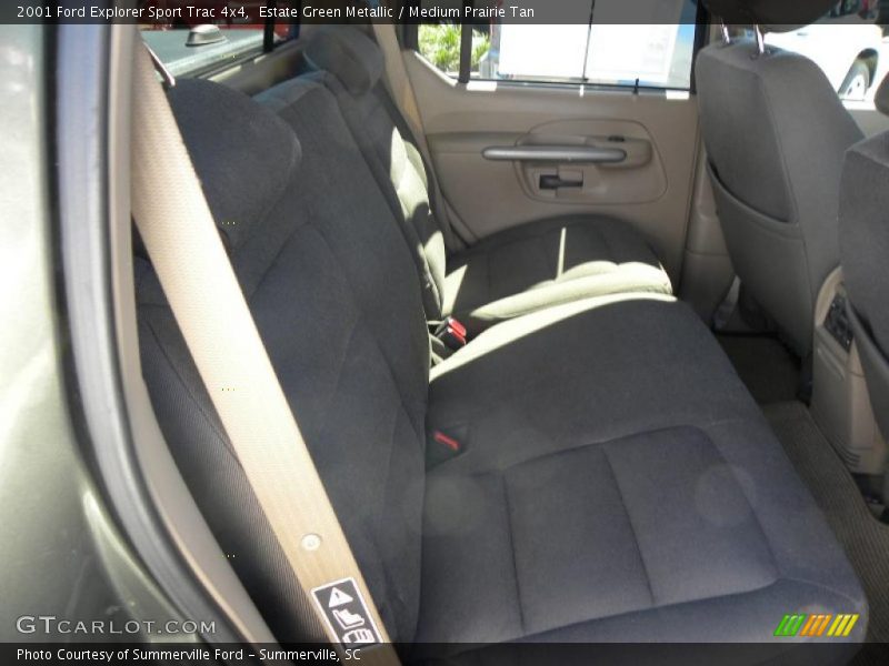 Estate Green Metallic / Medium Prairie Tan 2001 Ford Explorer Sport Trac 4x4