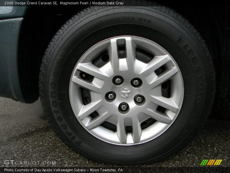 Magnesium Pearl / Medium Slate Gray 2006 Dodge Grand Caravan SE