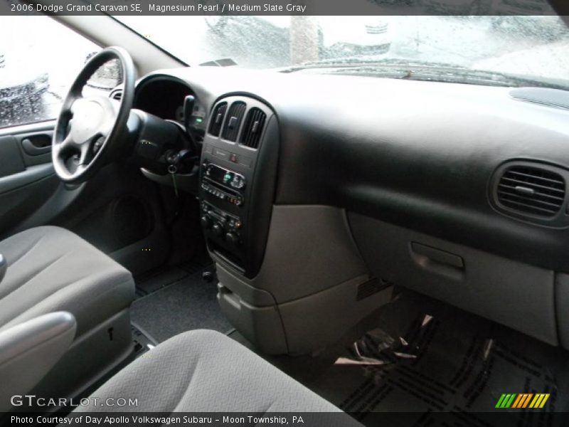 Magnesium Pearl / Medium Slate Gray 2006 Dodge Grand Caravan SE