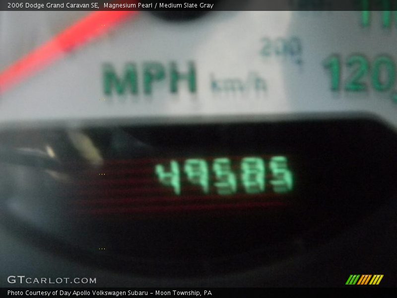 Magnesium Pearl / Medium Slate Gray 2006 Dodge Grand Caravan SE