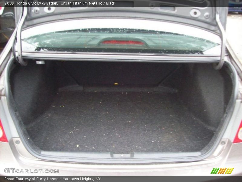 Urban Titanium Metallic / Black 2009 Honda Civic LX-S Sedan