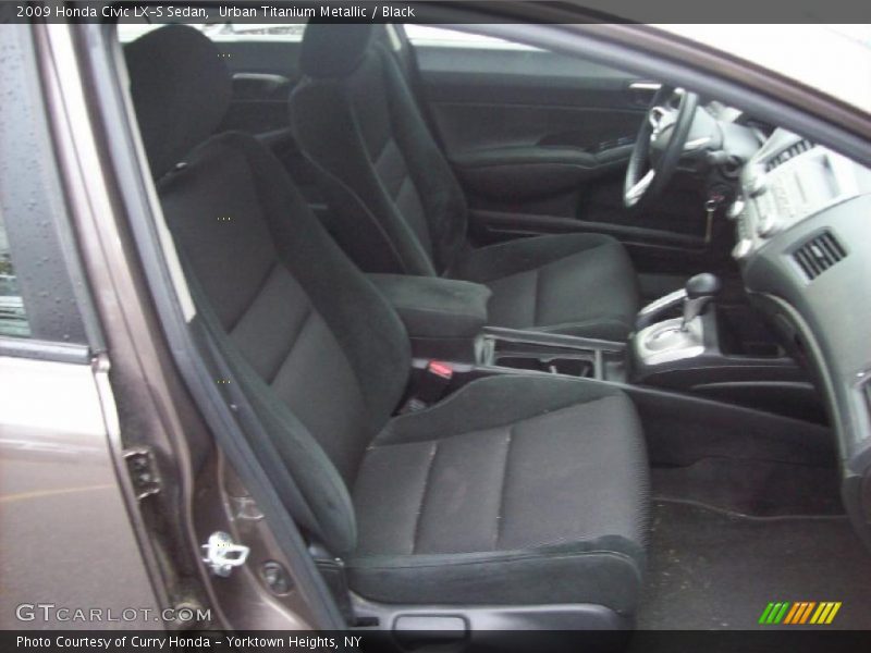 Urban Titanium Metallic / Black 2009 Honda Civic LX-S Sedan