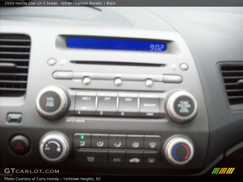 Urban Titanium Metallic / Black 2009 Honda Civic LX-S Sedan