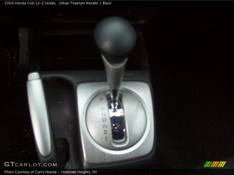 Urban Titanium Metallic / Black 2009 Honda Civic LX-S Sedan