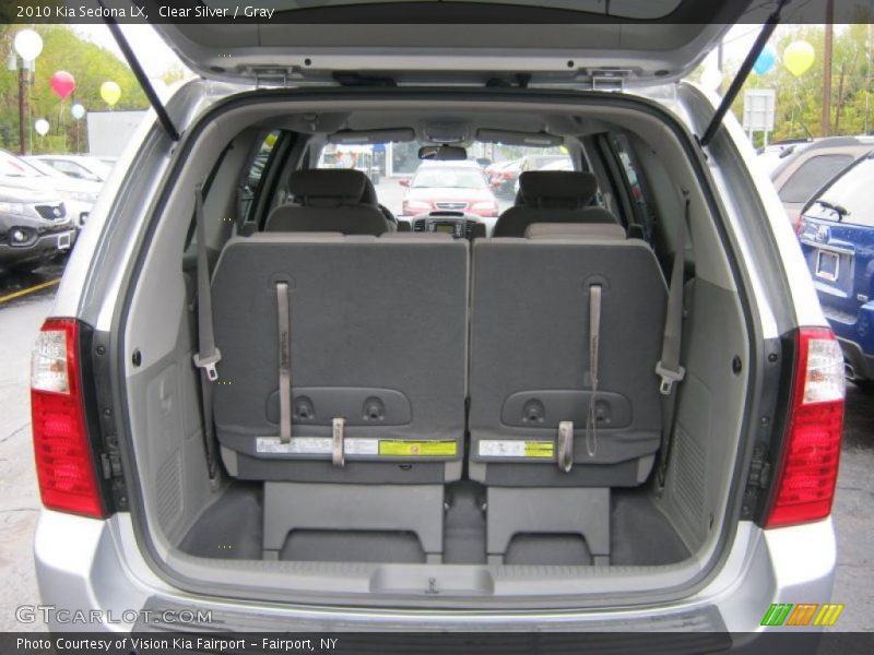 Clear Silver / Gray 2010 Kia Sedona LX