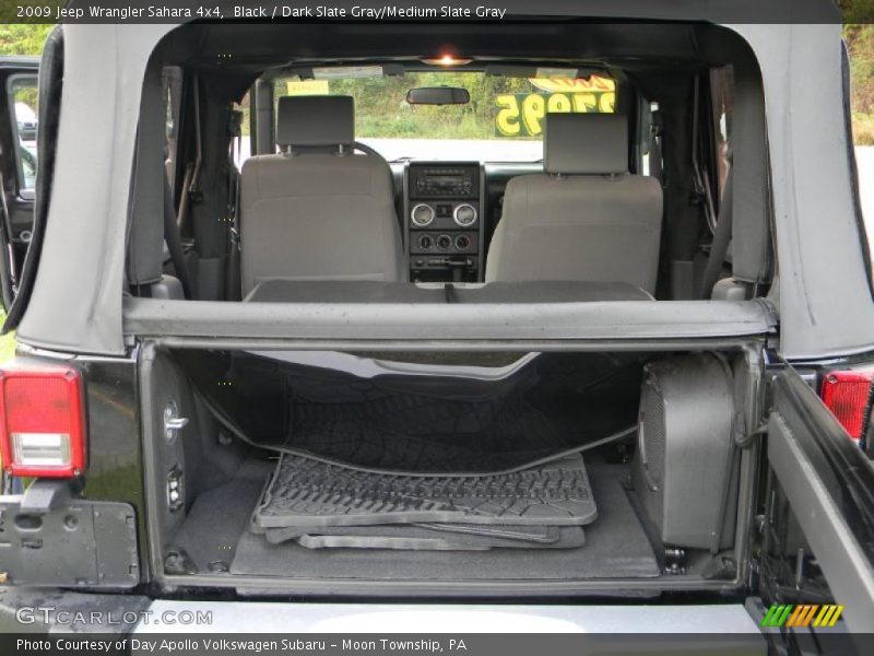 Black / Dark Slate Gray/Medium Slate Gray 2009 Jeep Wrangler Sahara 4x4