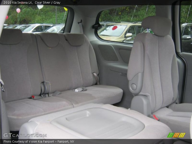 Clear Silver / Gray 2010 Kia Sedona LX