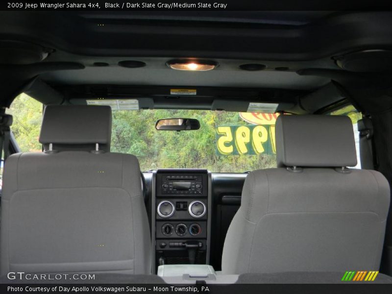 Black / Dark Slate Gray/Medium Slate Gray 2009 Jeep Wrangler Sahara 4x4