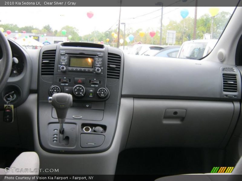 Clear Silver / Gray 2010 Kia Sedona LX