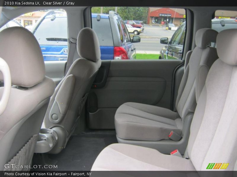 Clear Silver / Gray 2010 Kia Sedona LX