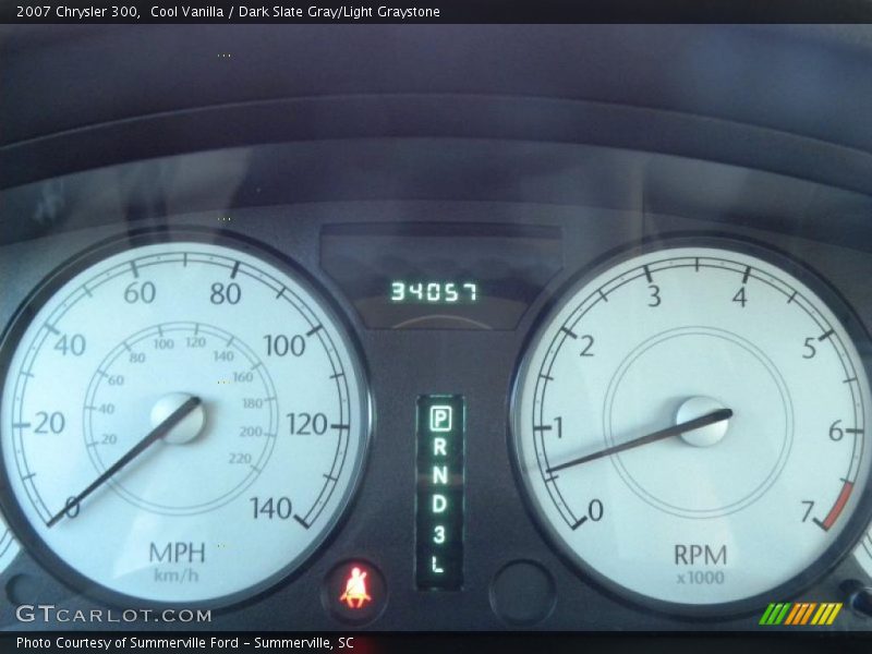 Cool Vanilla / Dark Slate Gray/Light Graystone 2007 Chrysler 300