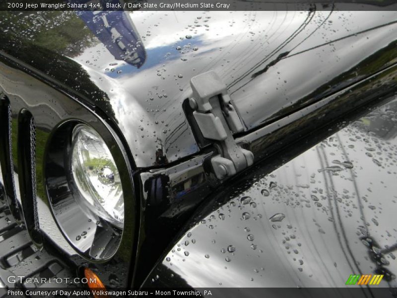 Black / Dark Slate Gray/Medium Slate Gray 2009 Jeep Wrangler Sahara 4x4