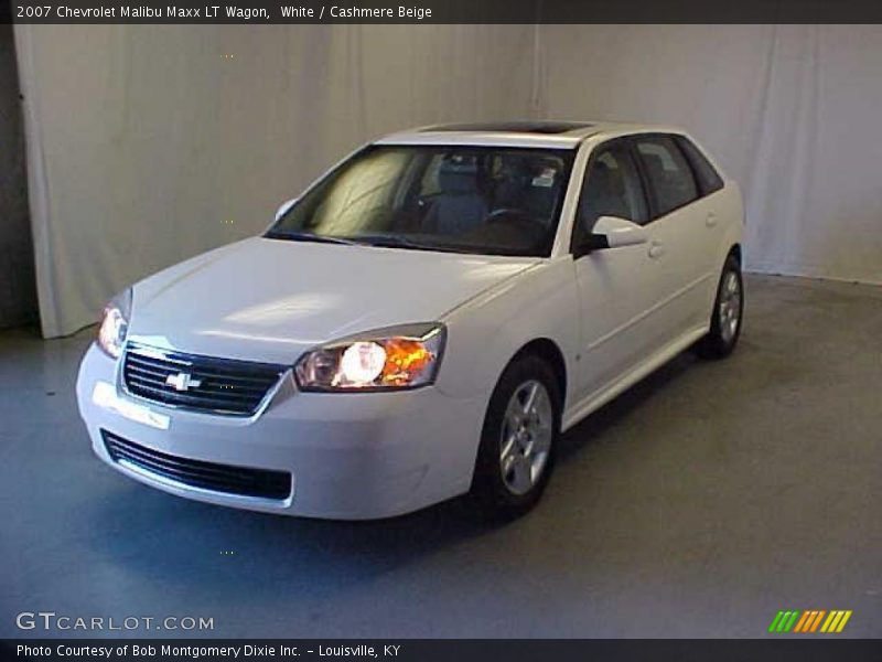 White / Cashmere Beige 2007 Chevrolet Malibu Maxx LT Wagon