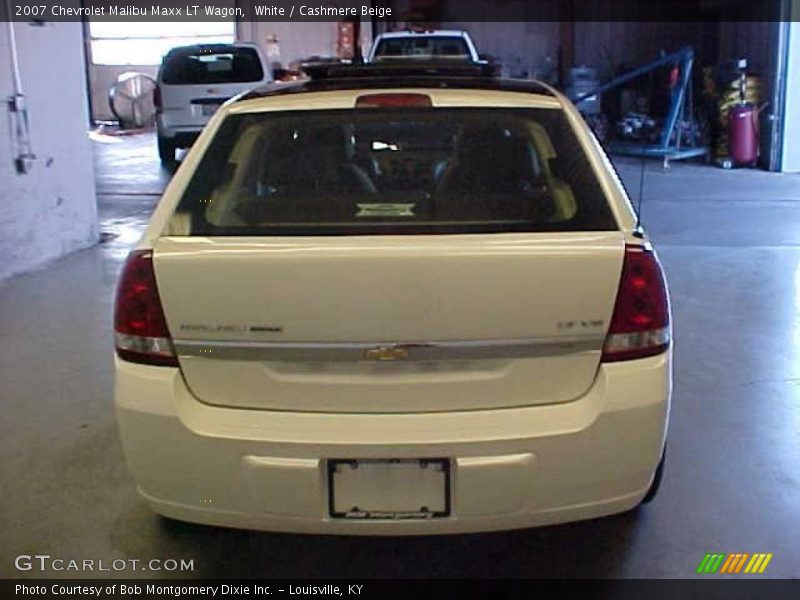 White / Cashmere Beige 2007 Chevrolet Malibu Maxx LT Wagon