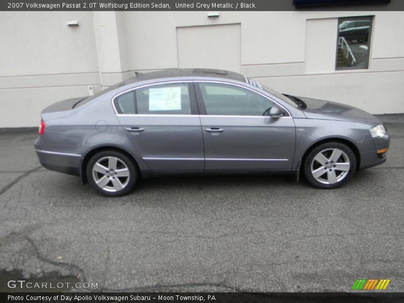 United Grey Metallic / Black 2007 Volkswagen Passat 2.0T Wolfsburg Edition Sedan