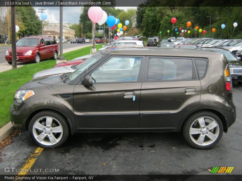 Java Brown / Sand/Black Houndstooth Cloth 2010 Kia Soul !