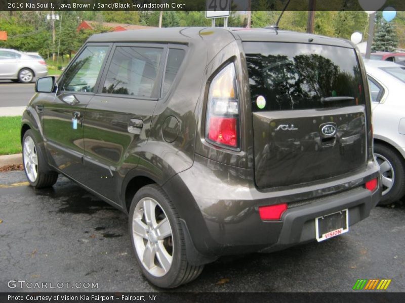 Java Brown / Sand/Black Houndstooth Cloth 2010 Kia Soul !