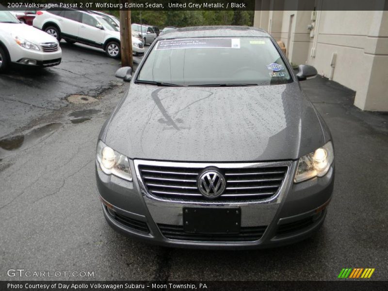 United Grey Metallic / Black 2007 Volkswagen Passat 2.0T Wolfsburg Edition Sedan