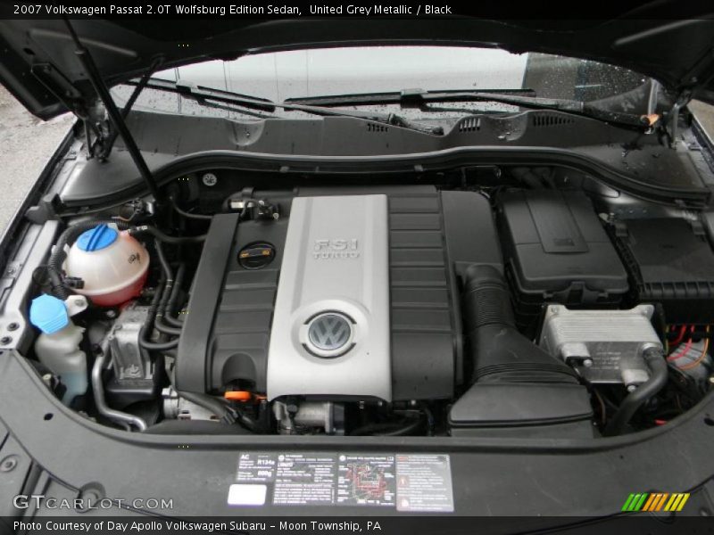 United Grey Metallic / Black 2007 Volkswagen Passat 2.0T Wolfsburg Edition Sedan