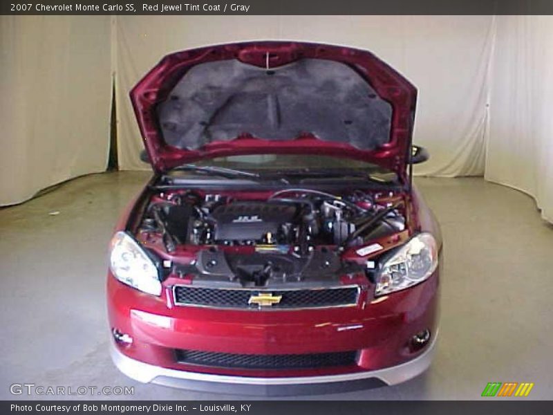 Red Jewel Tint Coat / Gray 2007 Chevrolet Monte Carlo SS
