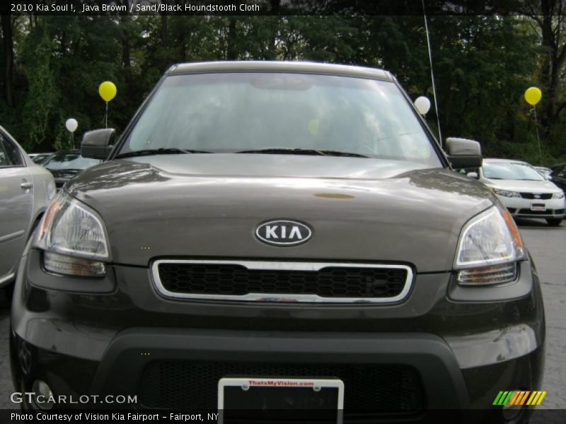 Java Brown / Sand/Black Houndstooth Cloth 2010 Kia Soul !